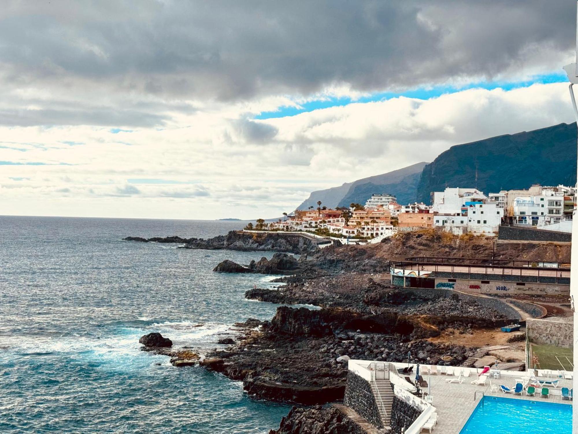 Casa Hugo - Ocean View, Quiet Pool, Fibre Net, Los Gigantes Puerto de Santiago (Tenerife) Exterior foto